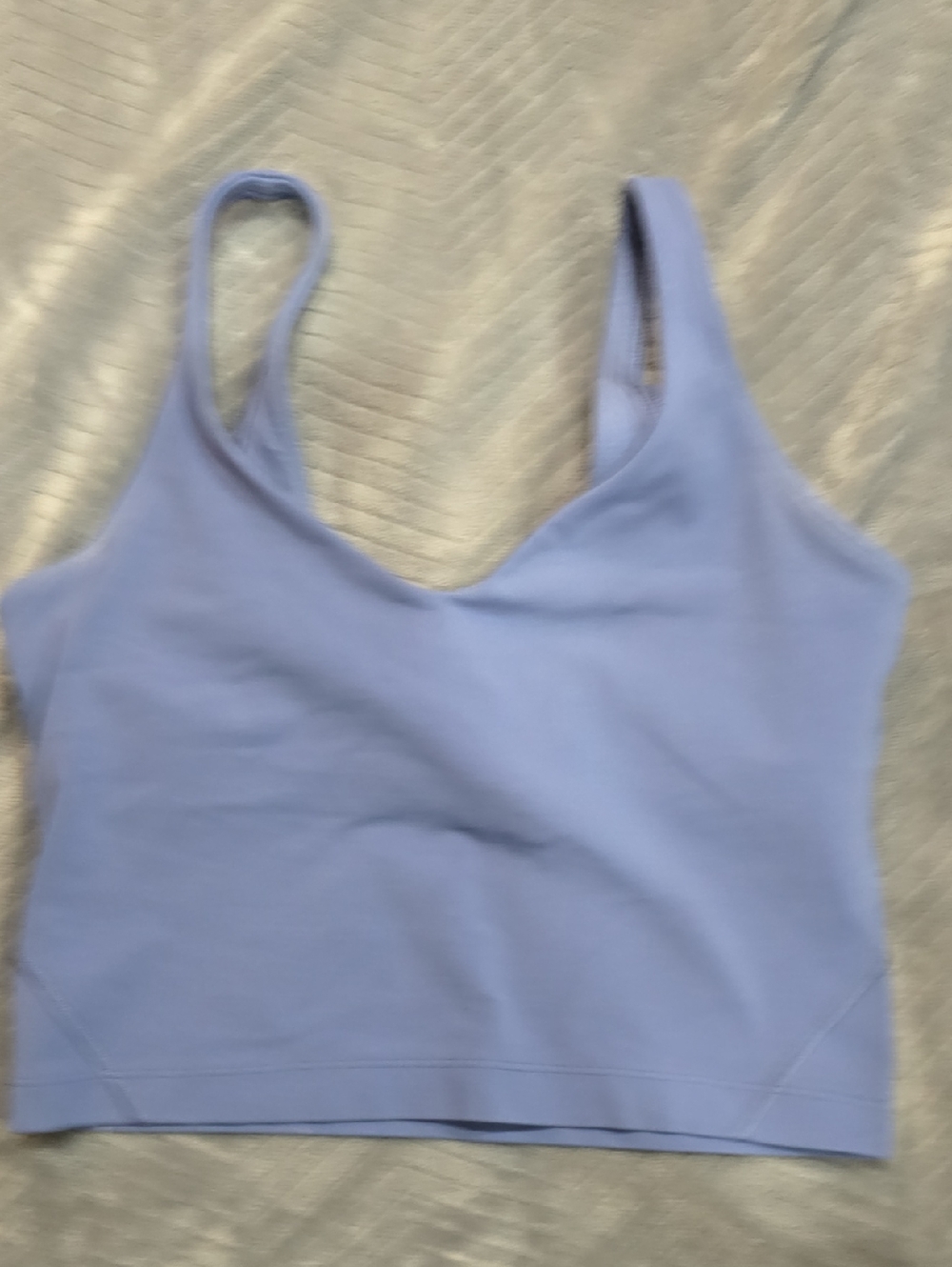 lululemon athletica Light Lavender Scoop Neck Tank